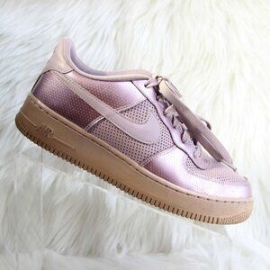 Nike Air Force 1 Pink Sneakers Shoes 🌸 Sz 7Y Youth🌸 Elemental Rose 849345-602